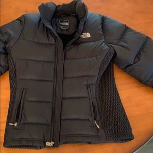 North face winter parka